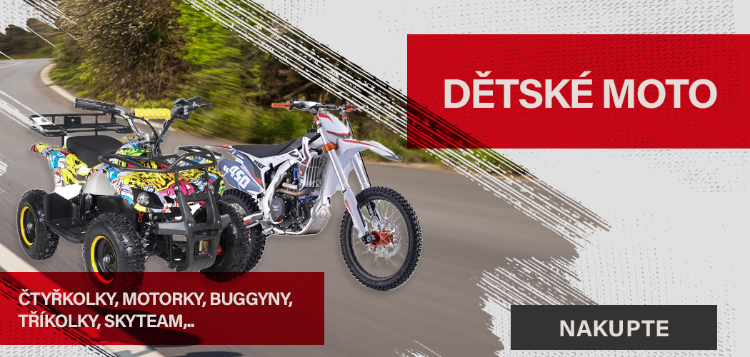 Banner - Dětské moto