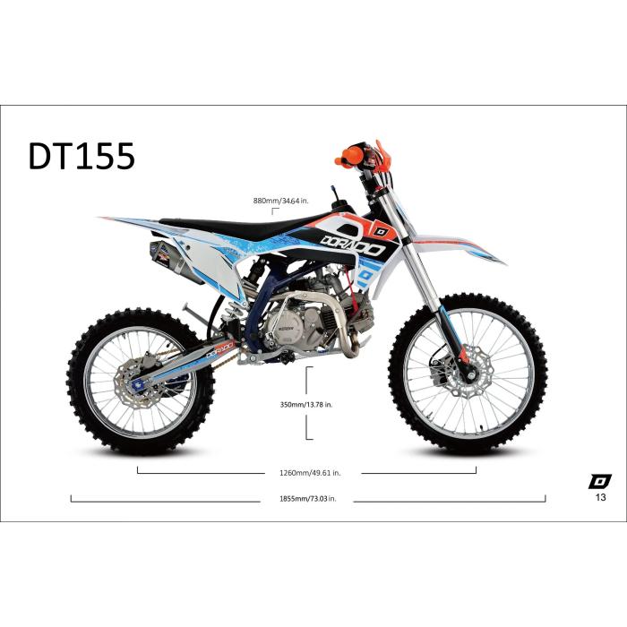 pitbike Dorado DT155