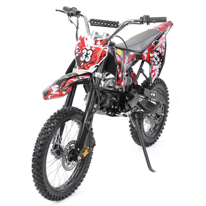 pitbike Mini Rocket Predator 125ccm černý