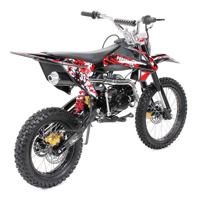 pitbike Mini Rocket Predator 125ccm černý