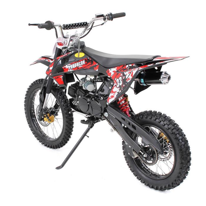 pitbike Mini Rocket Predator 125ccm černý