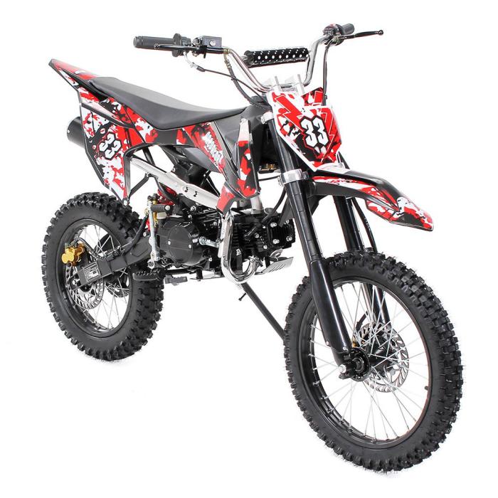 pitbike Mini Rocket Predator 125ccm černý