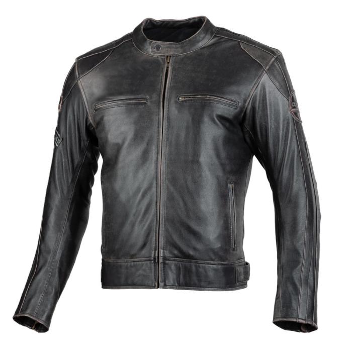 kožená moto bunda Seca Aviator II hnědá, Velikost 4XL