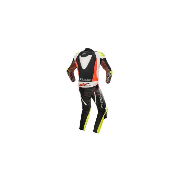 jednodílná moto kombinéza Alpinestars GP Pro 3 červená fluo/černá/žlutá fluo, Velikost 44