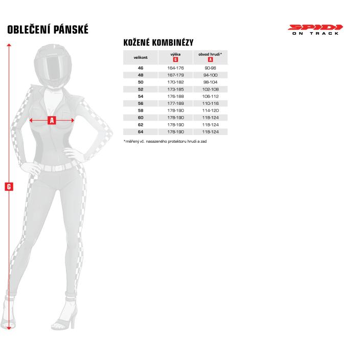 dvoudílná moto kombinéza Spidi Laser Touring černá/bílá, Velikost 46