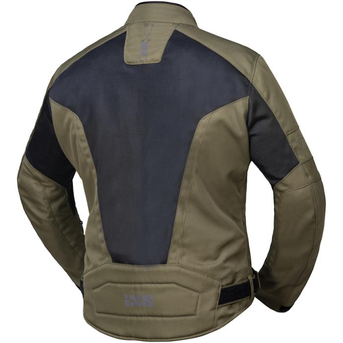 textilní moto bunda IXS Evo Air khaki/černá, Velikost 4XL