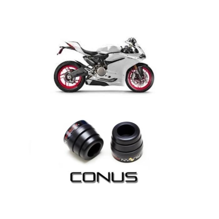 padací protektory pro Triumph Street Triple 675 08-12 - do os kol