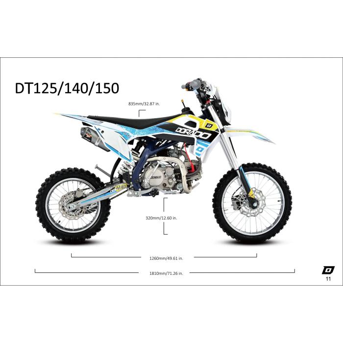 pitbike Dorado DT125 Cross