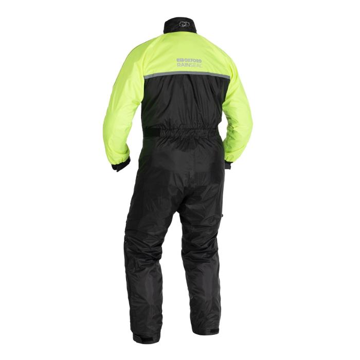 kombinéza dešťová Oxford Rain Seal II - černá/žlutá fluo, Velikost 4XL