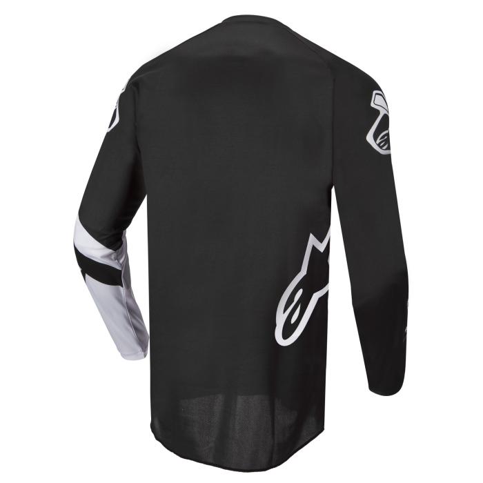 dětský motokrosový dres Alpinestars Racer Chaser černá/bílá, Velikost XL