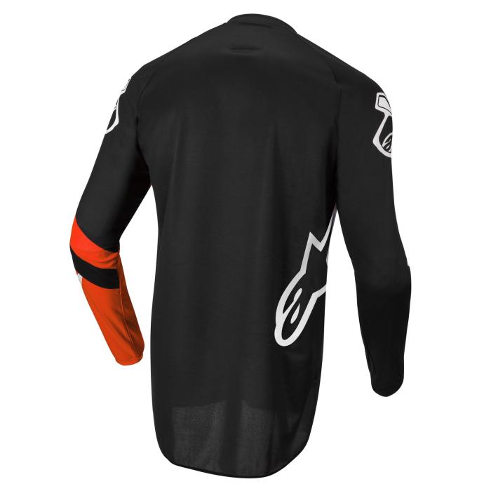 dětský motokrosový dres Alpinestars Racer Chaser černá/červená, Velikost M