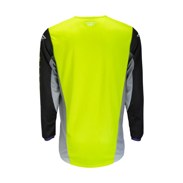 motokrosový dres Fly Racing Kinetic hi-vis/černá, Velikost L