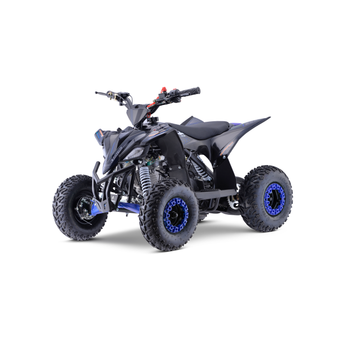 dětská benzínová čtyřkolka Mini Raptor 90ccm modrá