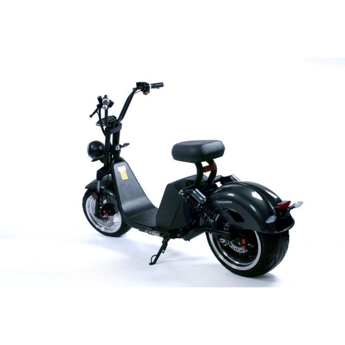 elektrická koloběžka Nitro Scooters Classic 3500 Plus EEC, Barevná možnost černá, velké sedlo