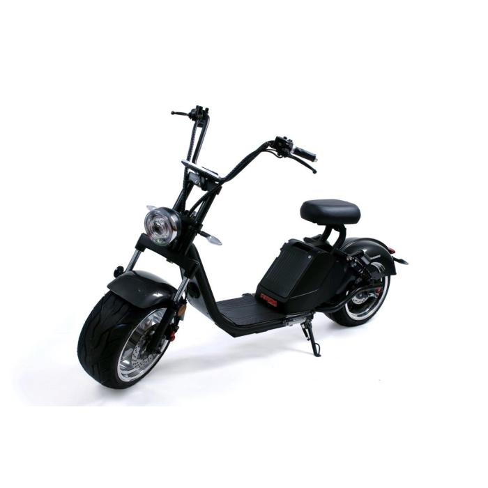 elektrická koloběžka Nitro Scooters Classic 3500 Plus EEC, Barevná možnost zelená, normální sedlo