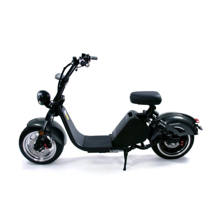 elektrická koloběžka Nitro Scooters Classic 3500 Plus EEC, Barevná možnost černá, velké sedlo