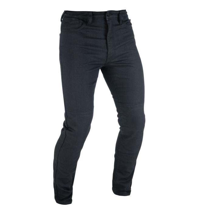 moto kalhoty Oxford Original Approved Jeans AA Slim Fit černé, Velikost kalhot 30/30