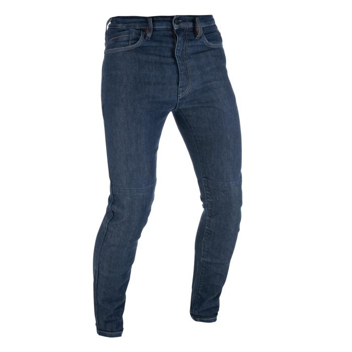 moto kalhoty Oxford Original Approved Jeans AA Slim Fit tmavě modrá indigo