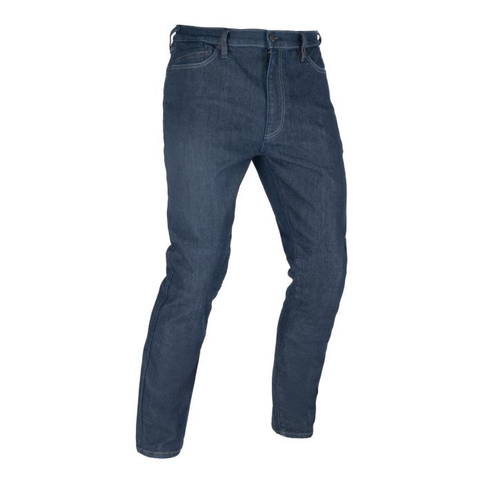 moto kalhoty Oxford Original Approved Jeans AA volný střih tmavě modrá indigo