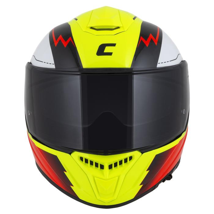 integrální přilba Cassida Integral GT 2.1 Flash žlutá fluo/červená fluo/černá/bílá, Velikost L