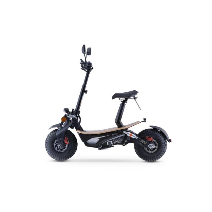 elektrická koloběžka 48V Nitro Scooters MONSTER 2000 Ultra Premium EEC, Barevná možnost černá