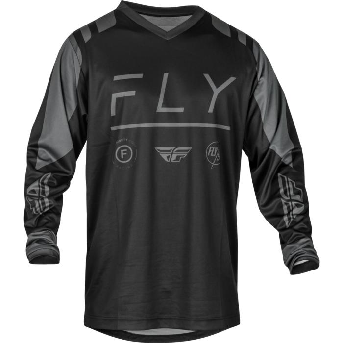 motokrosový dres Fly Racing F-16 černá/šedá, Velikost L