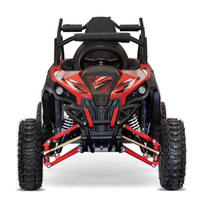 dětská elektrická buggy Mini Rocket Eco MiniUTV 1200W červená