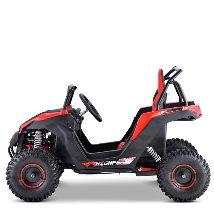 dětská elektrická buggy Mini Rocket Eco MiniUTV 1200W červená