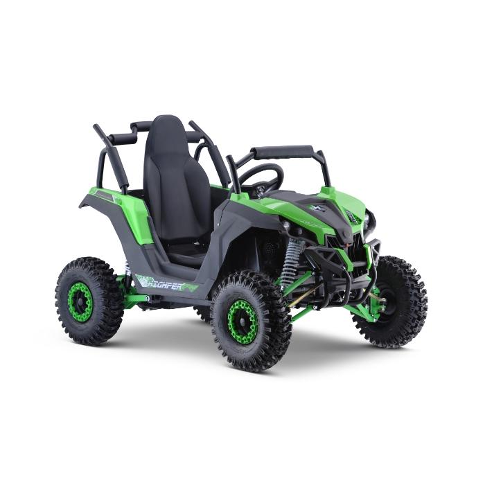 dětská elektrická buggy Mini Rocket Eco MiniUTV 1200W zelená