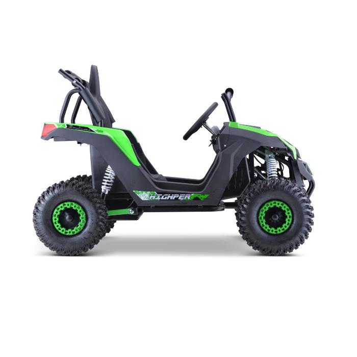 dětská elektrická buggy Mini Rocket Eco MiniUTV 1200W zelená