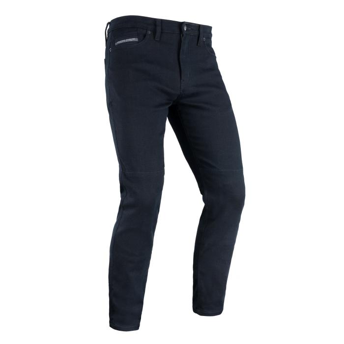 moto kalhoty Oxford Original Approved Super Stretch Jeans AA Slim Fit modré indigo, Velikost 30