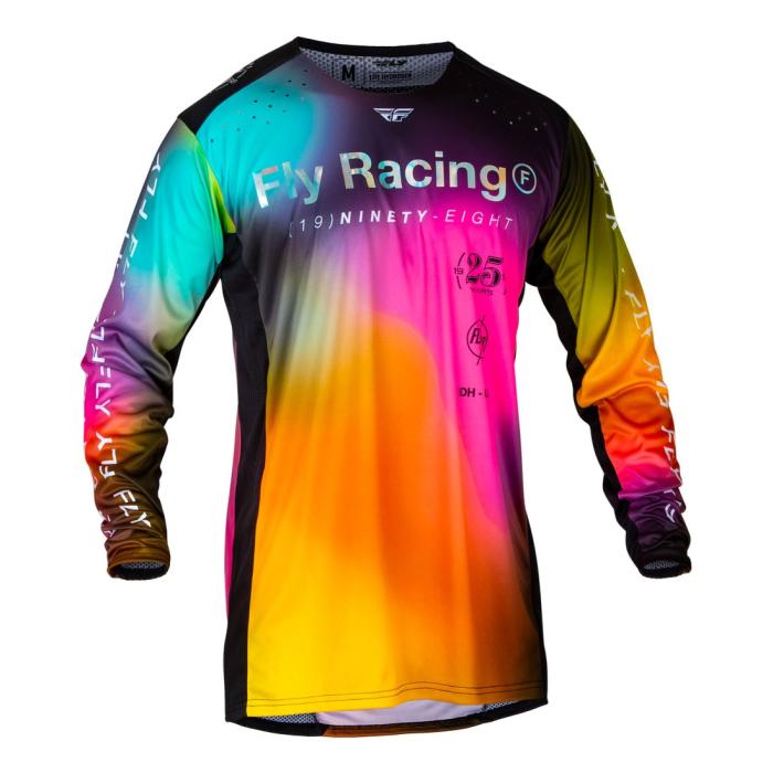 motokrosový dres Fly Racing F-16 Lite Le Legacy(růžová,modrá,hi-vis), Velikost L