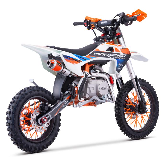 pitbike Mini Rocket DK 125ccm AUTOMAT modrý