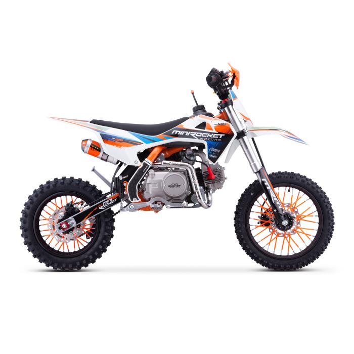 pitbike Mini Rocket DK 125ccm AUTOMAT oranžový