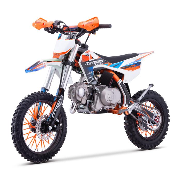 pitbike Mini Rocket DK 125ccm AUTOMAT oranžový