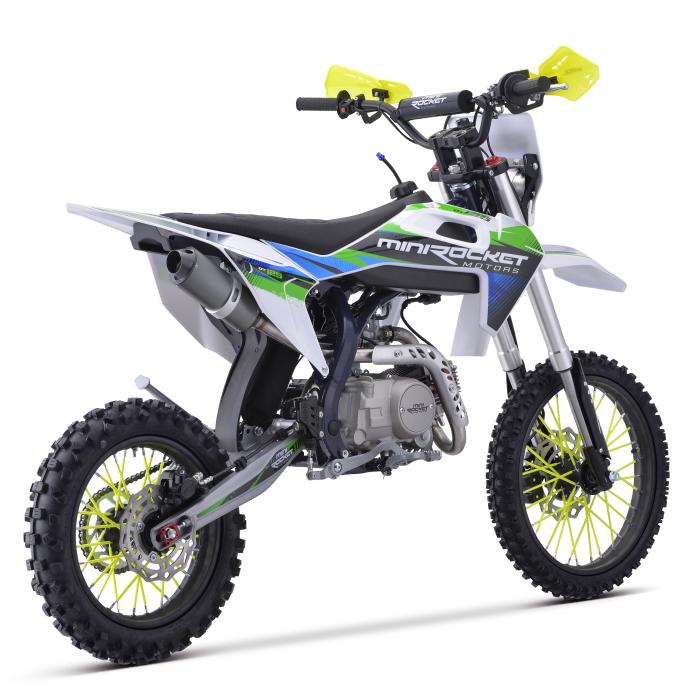 pitbike Mini Rocket DT125 Enduro 17/14 Automat modrý