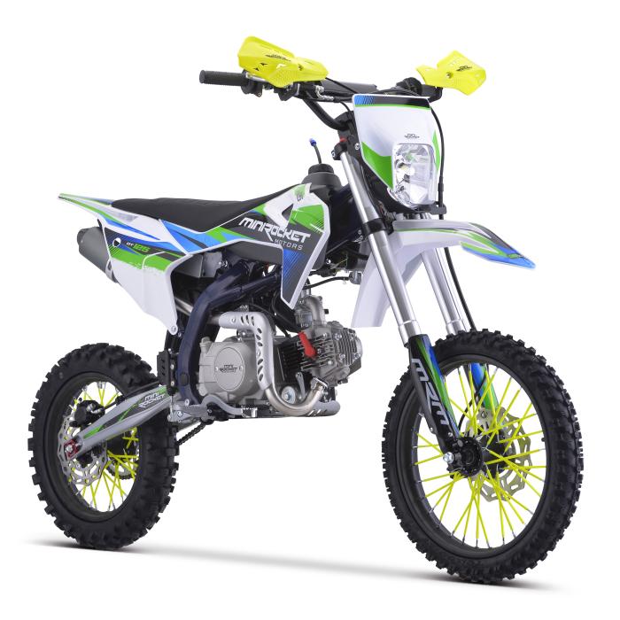 pitbike Mini Rocket DT125 Enduro 17/14 Automat modrý