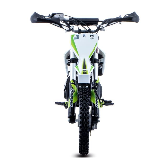 pitbike Zuumav S3 125ccm poloautomat se startérem, Barva černá