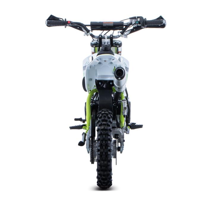 pitbike Zuumav S3 125ccm poloautomat se startérem, Barva zelená