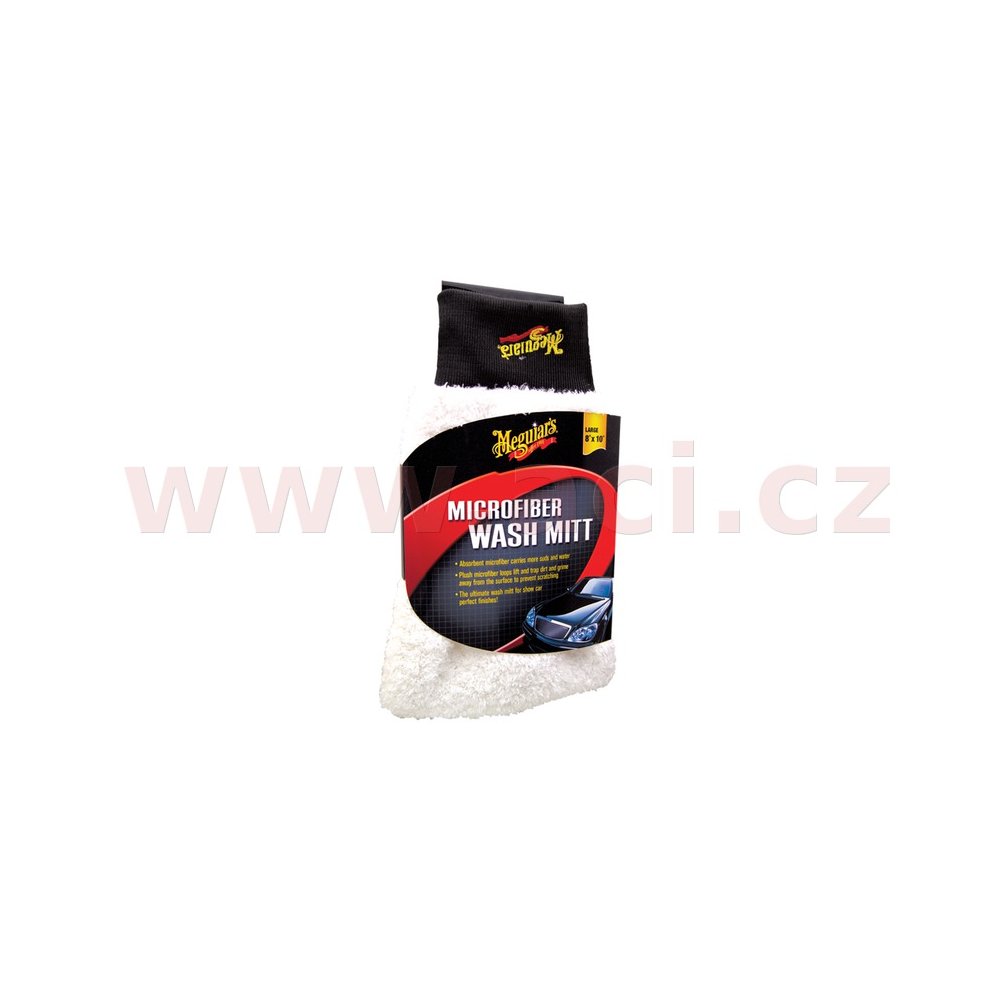 MEGUIARS Microfiber Wash Mitt - mycí rukavice z mikrovláken 20x28x4 cm