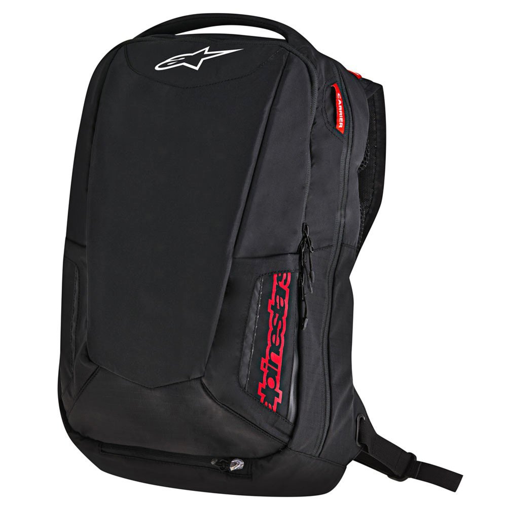 batoh CITY HUNTER, ALPINESTARS (černý/červený, objem 25 l)