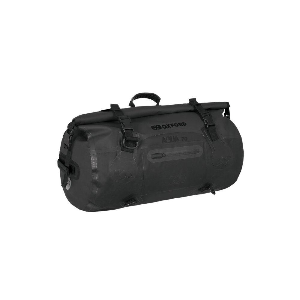 vodotěsný vak Aqua T-70 Roll Bag, OXFORD (černý, objem 70 l)