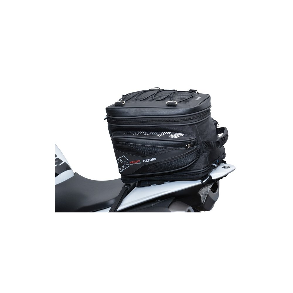 brašna na sedlo spolujezdce T40R Tailpack, OXFORD (černá, objem 40 l)