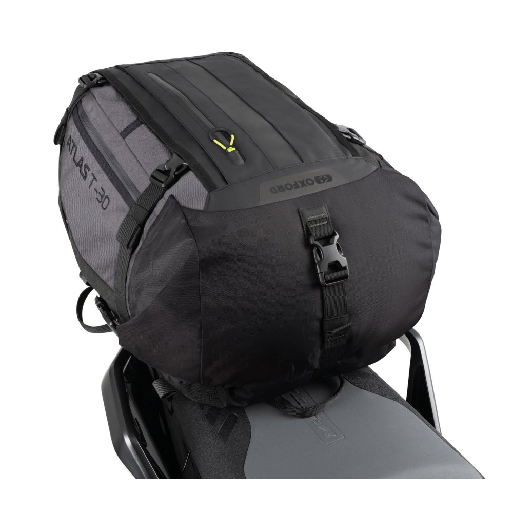 brašna na sedadlo spolujezdce Atlas T-30 Advanced Tourpack, OXFORD (šedá, objem 30 l)