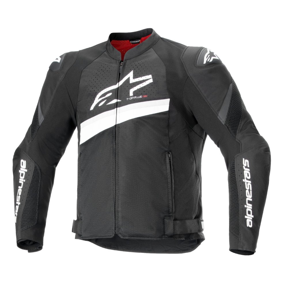 bunda T-GP PLUS R 4 AIRFLOW, ALPINESTARS (černá/bílá) 2025