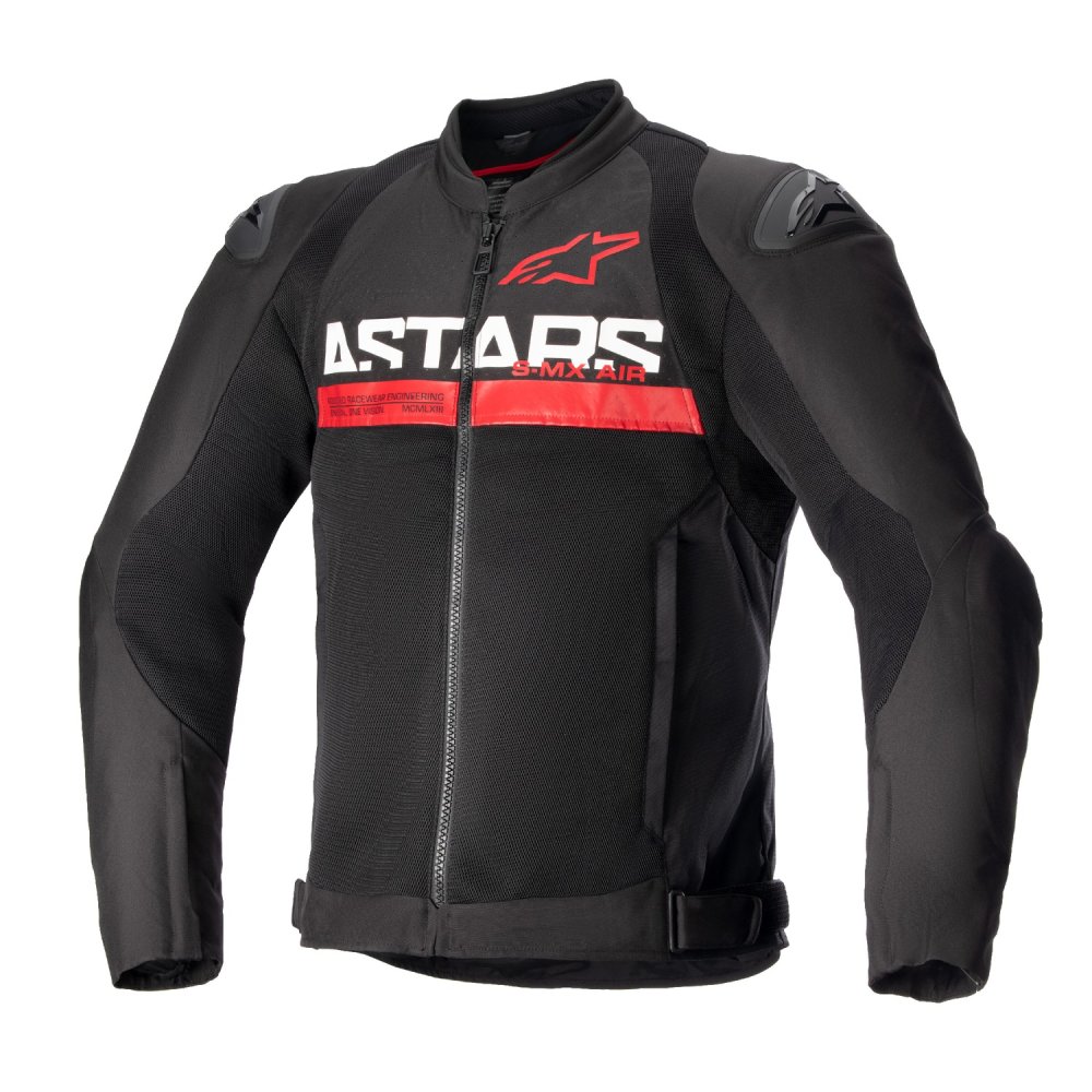 bunda SMX AIR, ALPINESTARS (černá/červená fluo) 2025