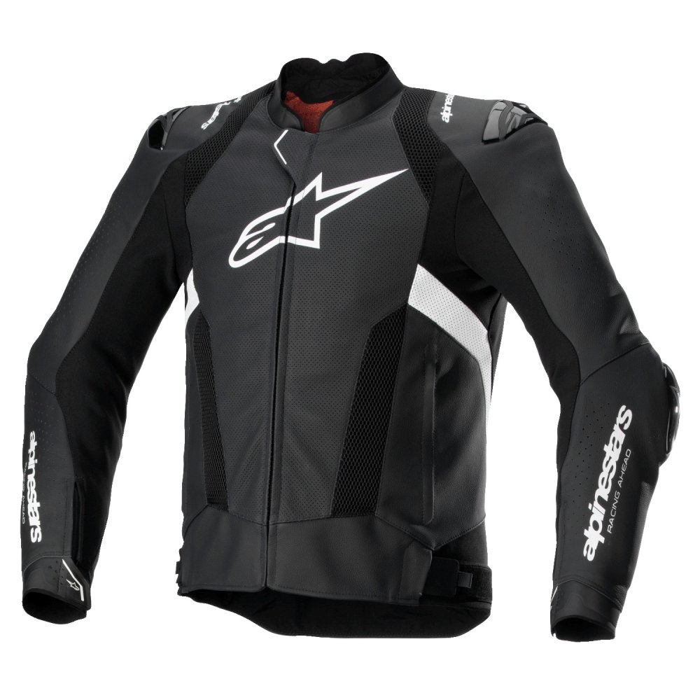 bunda MISSILE 3 AIRFLOW, ALPINESTARS (černá/bílá) 2025