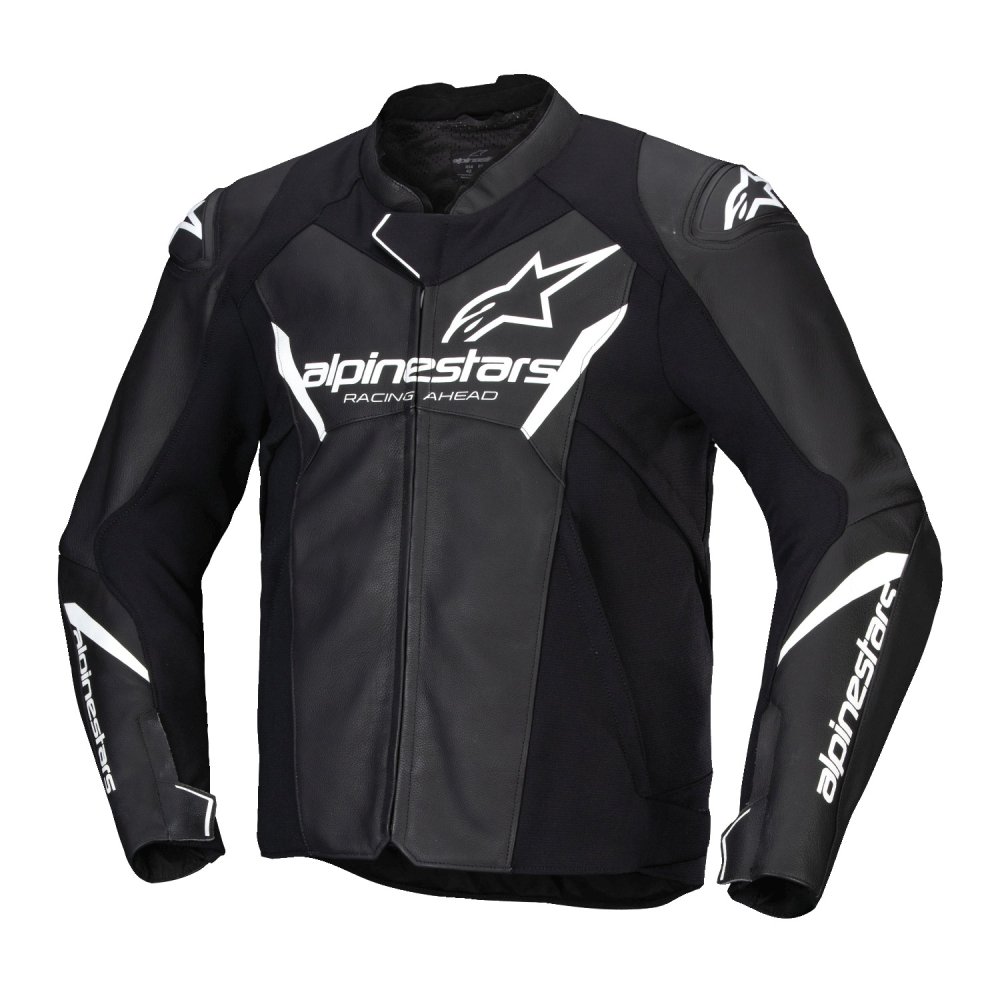 bunda FASTER 3, ALPINESTARS (černá/bílá) 2025