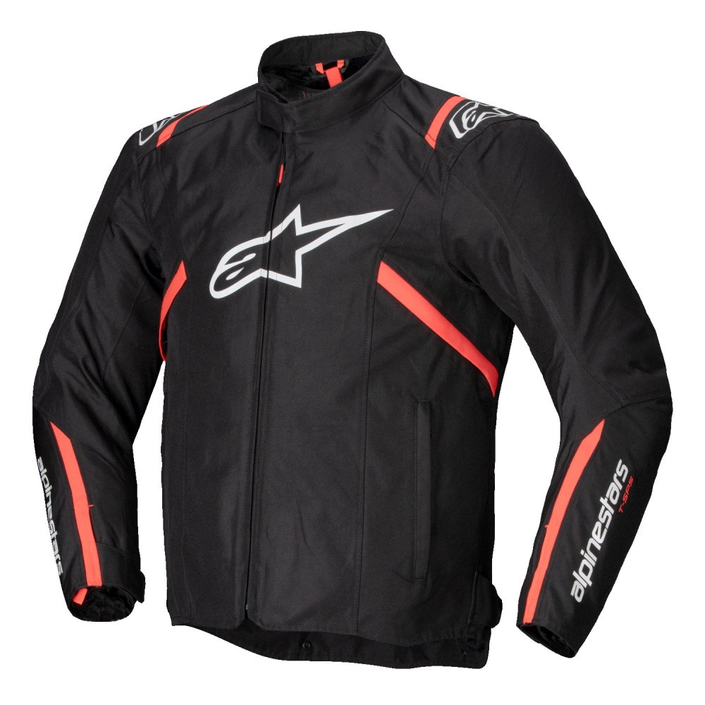 bunda T-SPS 2 WATERPROOF, ALPINESTARS (černá/bílá/červená fluo) 2025