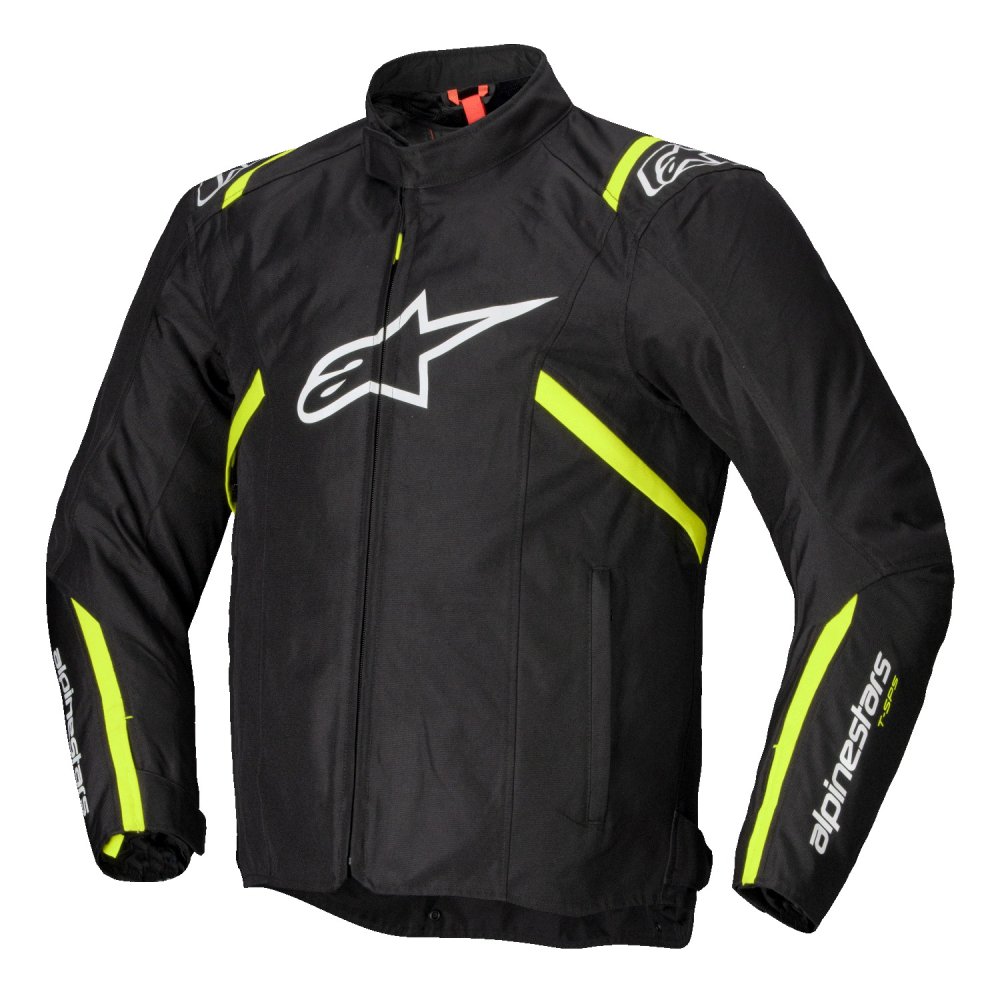 bunda T-SPS 2 WATERPROOF, ALPINESTARS (černá/bílá/žlutá fluo) 2025